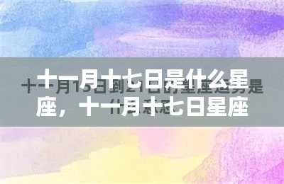 十一月十七日星座运势详解,探寻星座秘密,洞悉未来运势