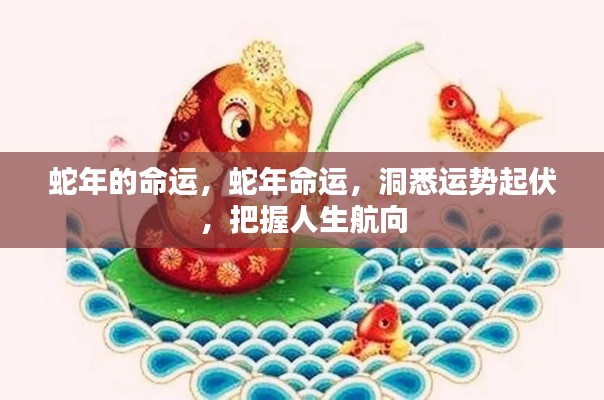 蛇年运势揭秘,洞悉命运起伏,把握人生航向的秘诀