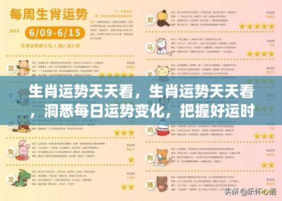 每日生肖运势解析,掌握好运,洞悉变化