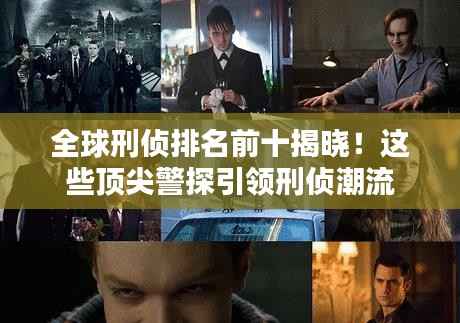 全球刑侦排名前十揭晓!这些顶尖警探引领刑侦潮流