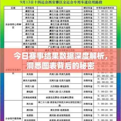 今日赛事结果数据深度解析,洞悉图表背后的秘密
