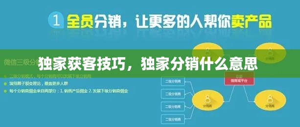 独家获客技巧,独家分销什么意思